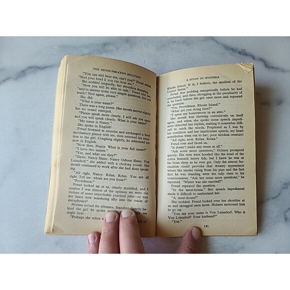 The Seven-Pet-Cent Solution By Jihn H. Watson, M.D. Paperback - Picture 7 of 10